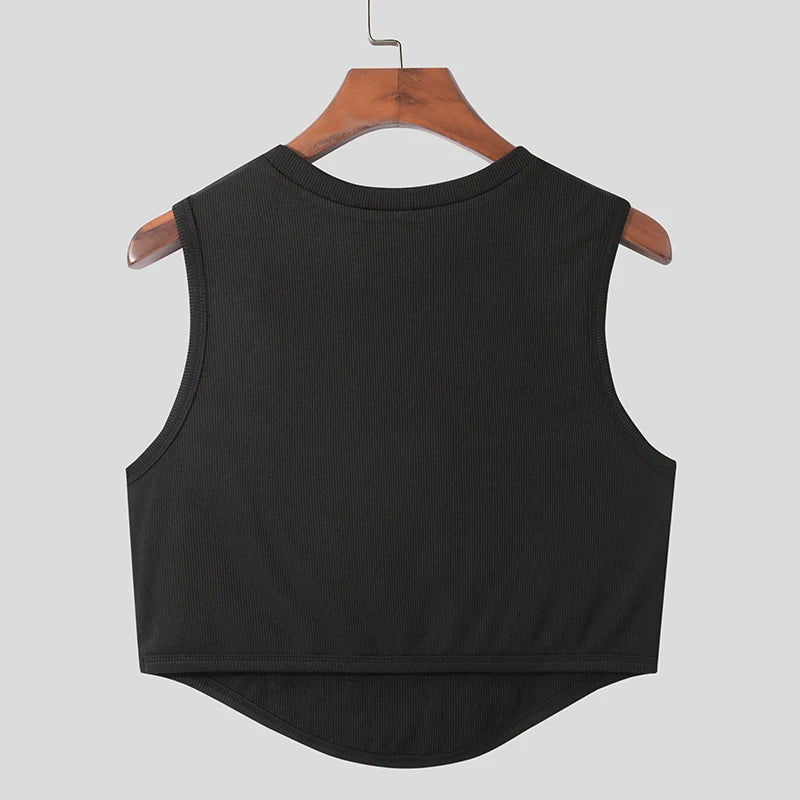 Transparent Vests Crop Top