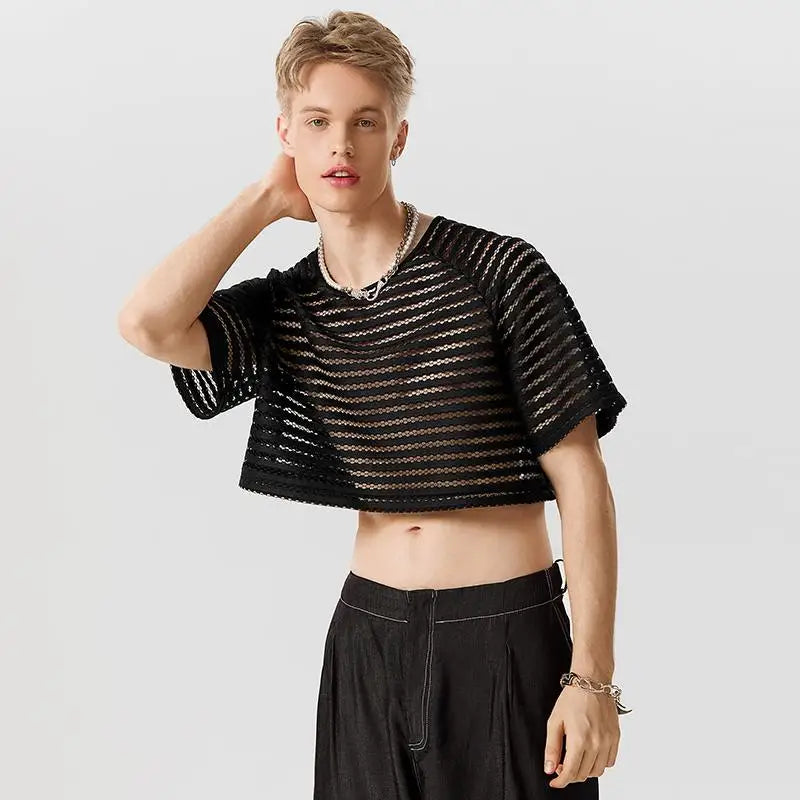 Transparent Party Crop Top