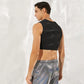 Transparent Vests Crop Top